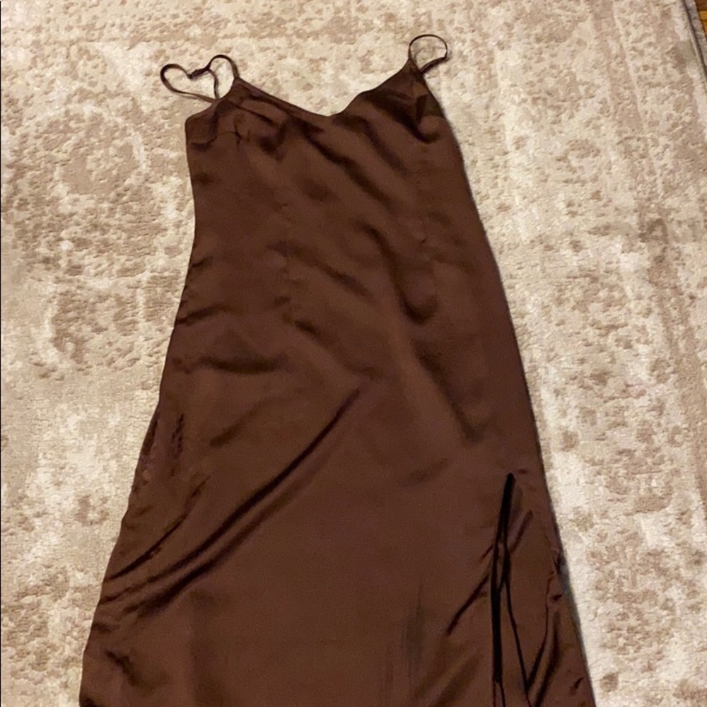 Abercrombie Satin Slip Dress